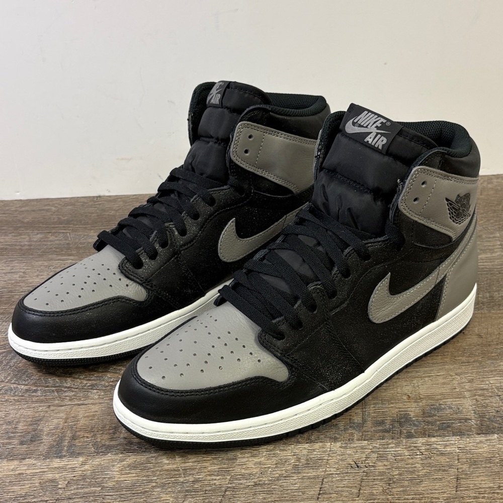 Nike Air Jordan 1 Retro High OG “Shadow” Men’s Size 13 | Black Grey | 555088-013